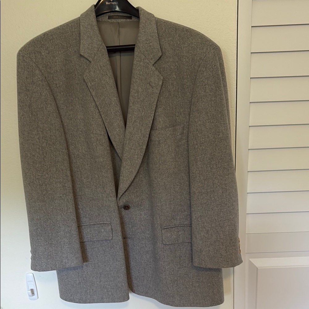 Cashmere Sport Coat with Notch Lapel